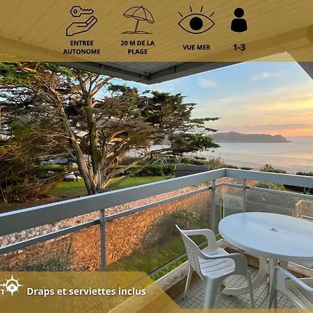 Granit & Vagues - Balcon Vue Mer, Sejour A Trebeurden, Front De